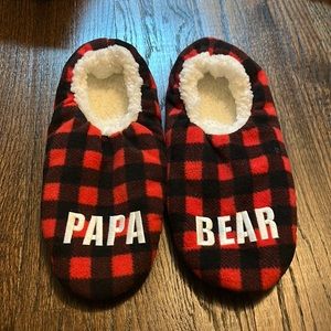 Papa bear slippers